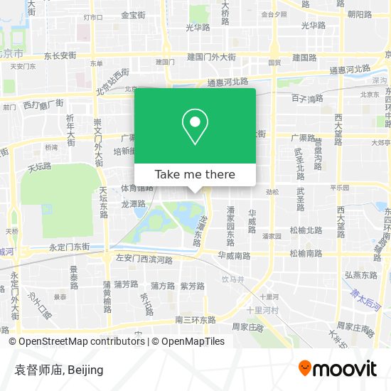 袁督师庙 map