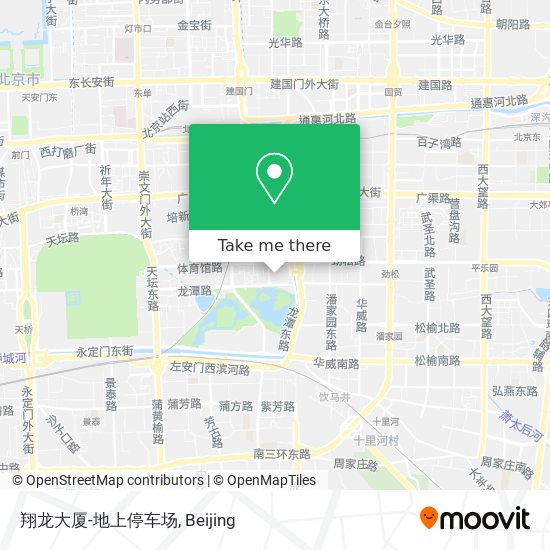 翔龙大厦-地上停车场 map