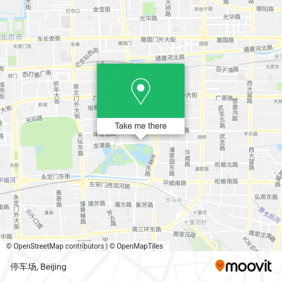 停车场 map