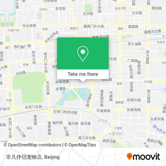非凡伴侣宠物店 map