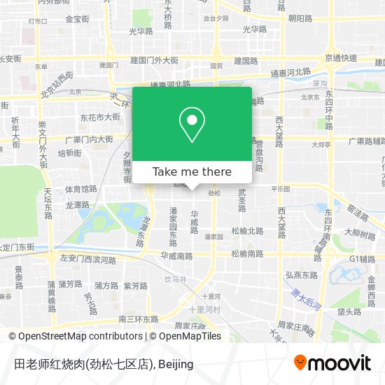 田老师红烧肉(劲松七区店) map