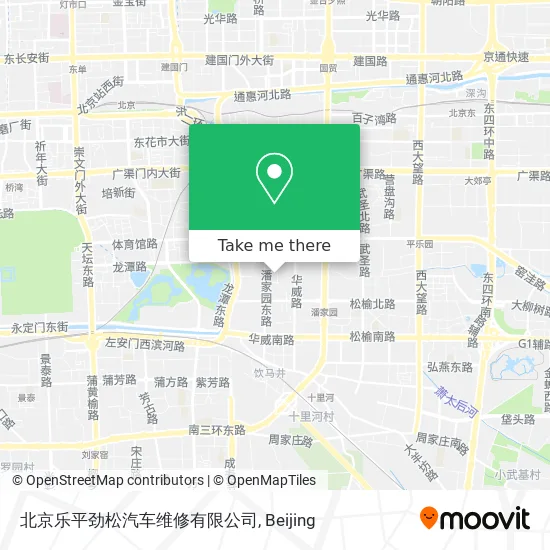 北京乐平劲松汽车维修有限公司 map