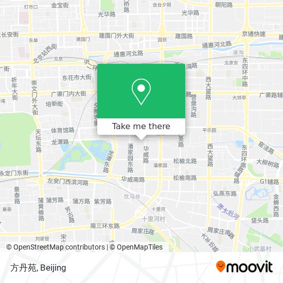 方丹苑 map