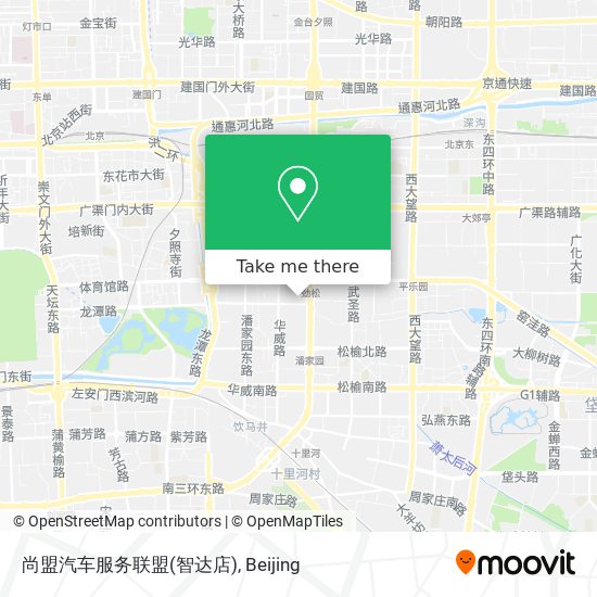 尚盟汽车服务联盟(智达店) map