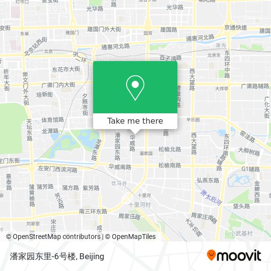 潘家园东里-6号楼 map