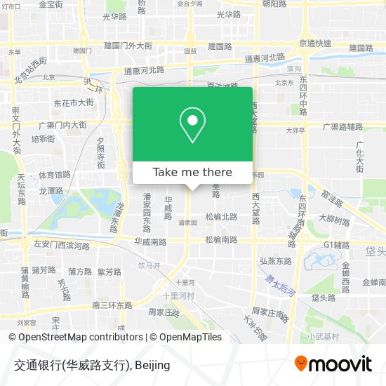 交通银行(华威路支行) map