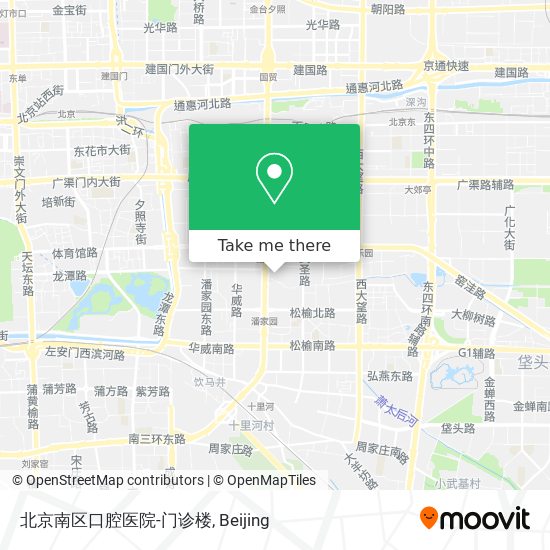 北京南区口腔医院-门诊楼 map