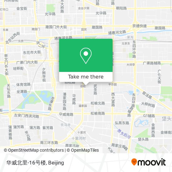 华威北里-16号楼 map