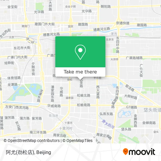 阿尤(劲松店) map