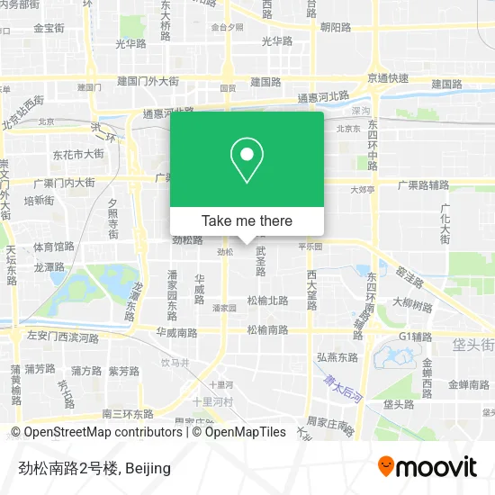 劲松南路2号楼 map