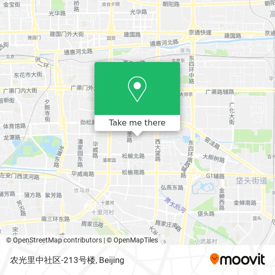 农光里中社区-213号楼 map