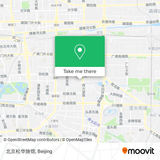 北京松华旅馆 map