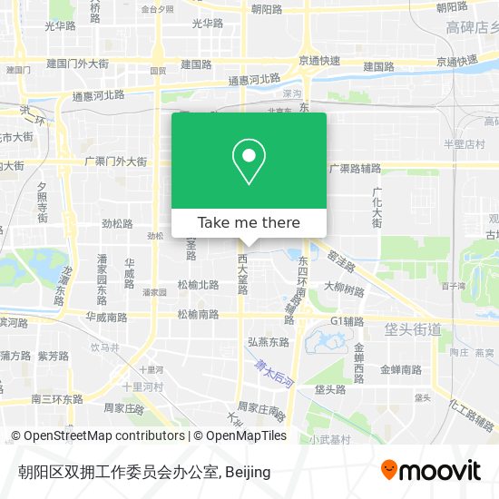 朝阳区双拥工作委员会办公室 map