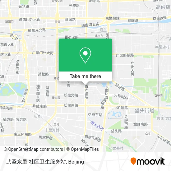 武圣东里-社区卫生服务站 map