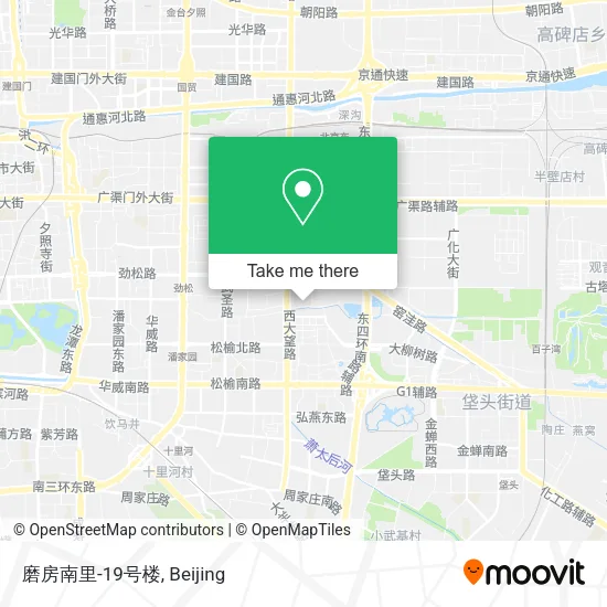 磨房南里-19号楼 map