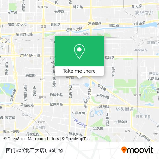 西门Bar(北工大店) map