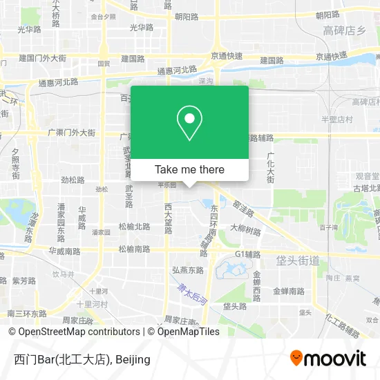 西门Bar(北工大店) map