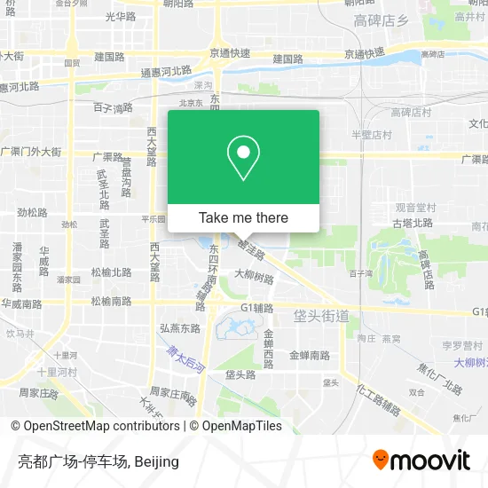 亮都广场-停车场 map