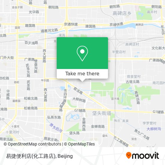 易捷便利店(化工路店) map