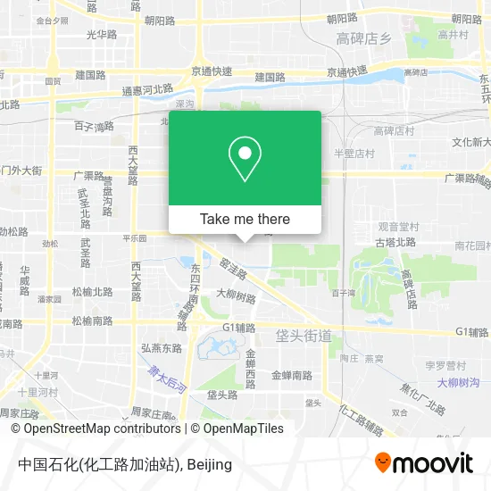 中国石化(化工路加油站) map