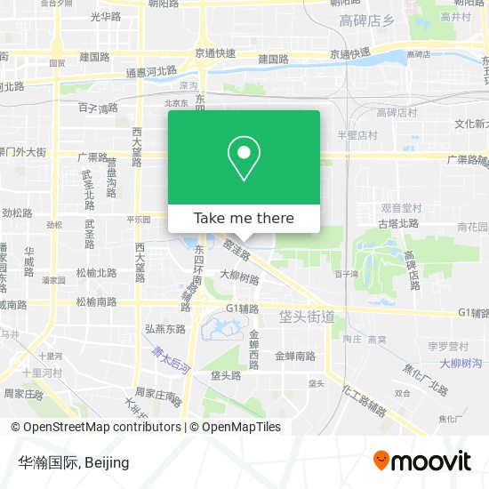 华瀚国际 map