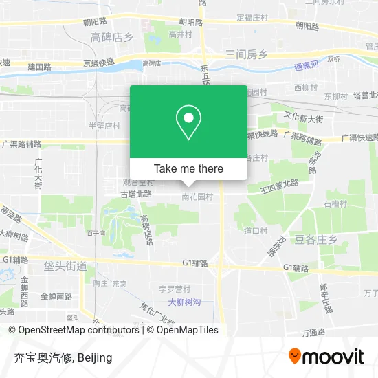 奔宝奥汽修 map