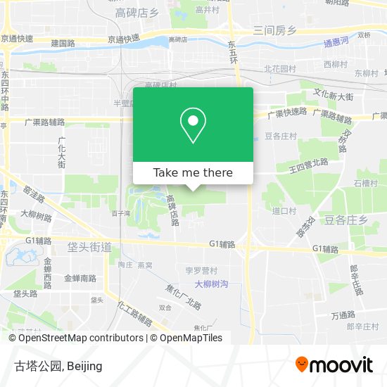 古塔公园 map