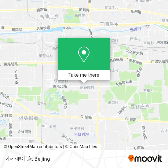 小小胖串店 map