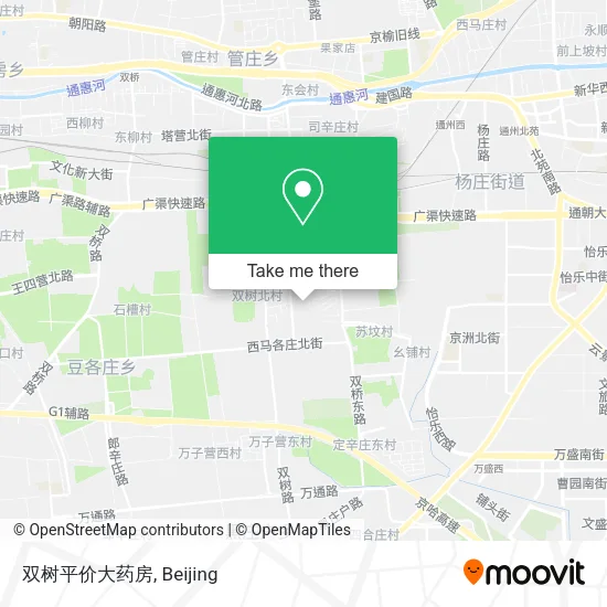 双树平价大药房 map