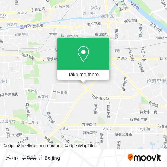 雅丽汇美容会所 map