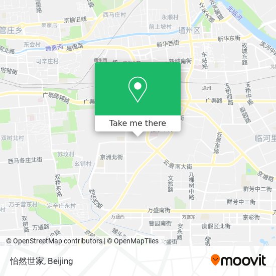 怡然世家 map