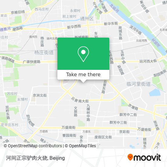 河间正宗驴肉火烧 map