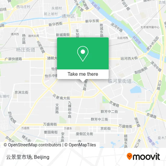 云景里市场 map