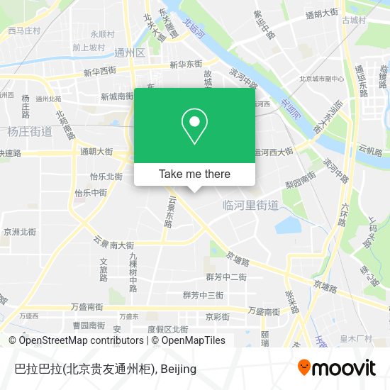 巴拉巴拉(北京贵友通州柜) map