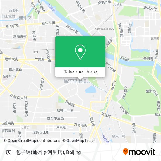 庆丰包子铺(通州临河里店) map