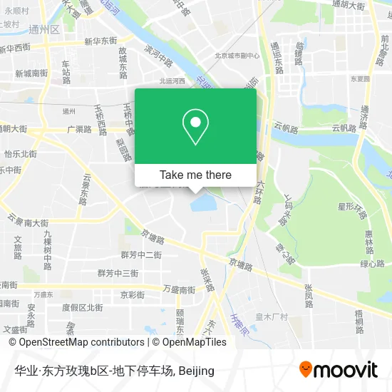 华业·东方玫瑰b区-地下停车场 map