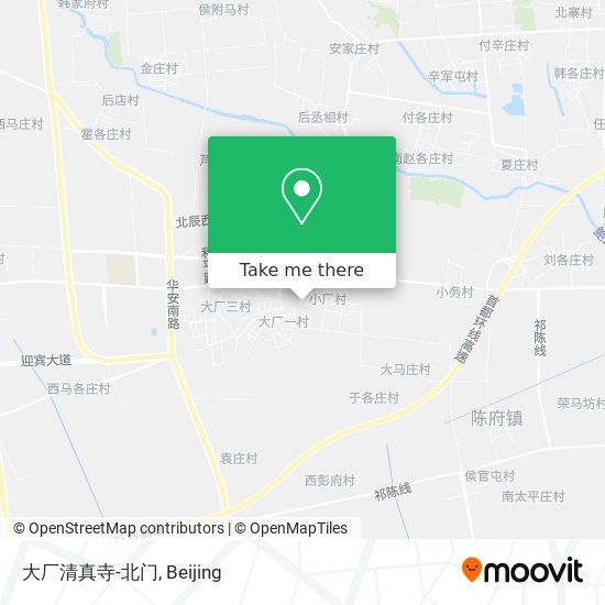 大厂清真寺-北门 map