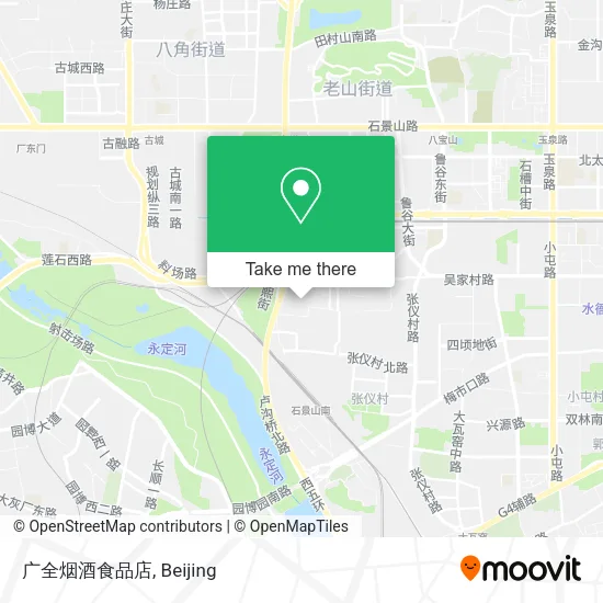 广全烟酒食品店 map