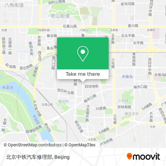 北京中铁汽车修理部 map