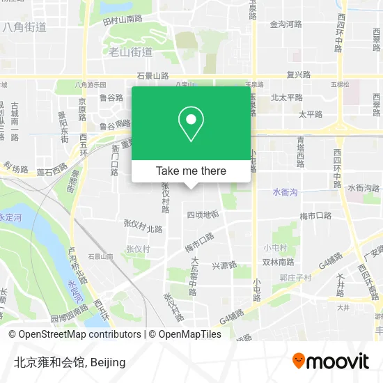 北京雍和会馆 map