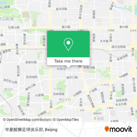 华夏醒狮足球俱乐部 map