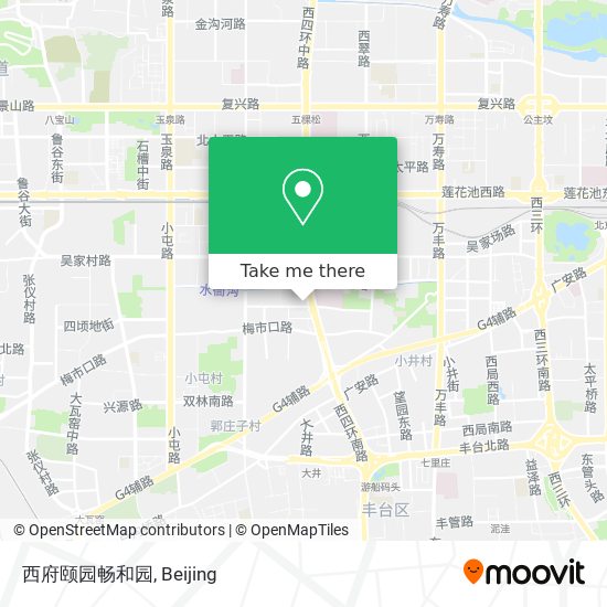西府颐园畅和园 map