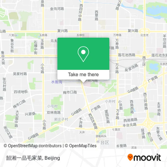 韶湘一品毛家菜 map