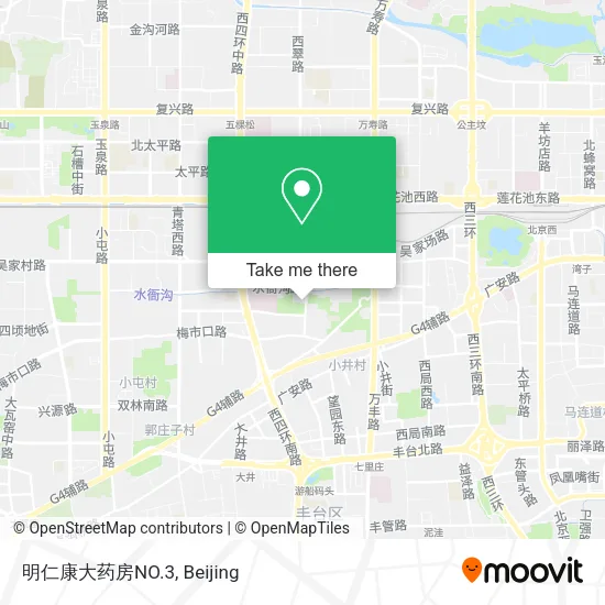 明仁康大药房NO.3 map