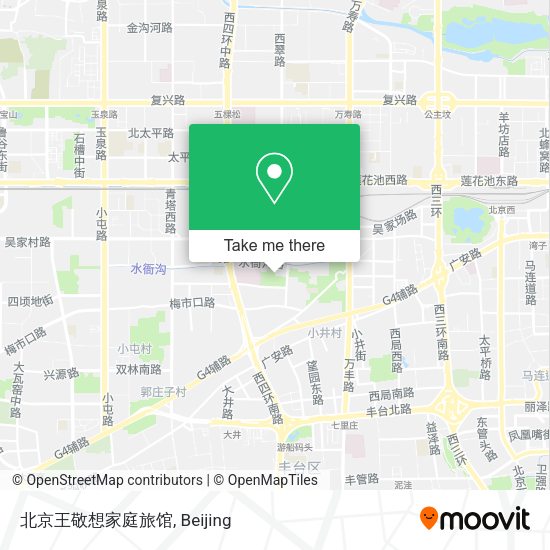 北京王敬想家庭旅馆 map