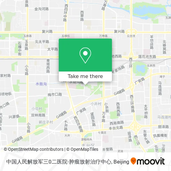中国人民解放军三0二医院-肿瘤放射治疗中心 map