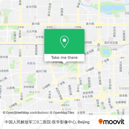 中国人民解放军三0二医院-医学影像中心 map