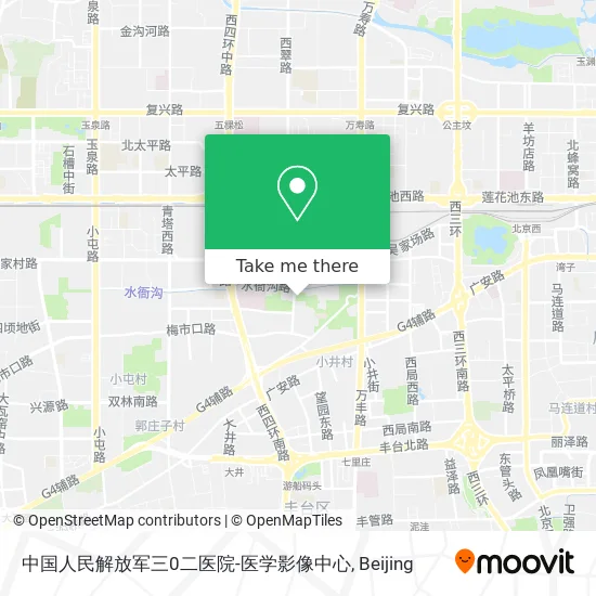 中国人民解放军三0二医院-医学影像中心 map