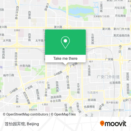 莲怡园宾馆 map