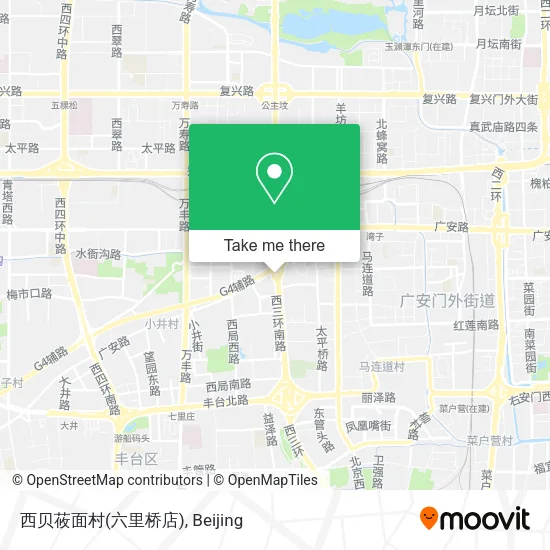 西贝莜面村(六里桥店) map